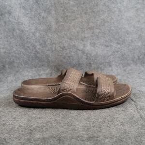 Surfware Shoes Womens 7 Slide Sandals Rubber Slip On Two Strap Casual Beach